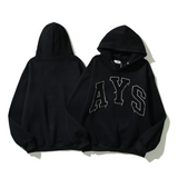 Askyurself Hoodie Thickened Hooded Sweatshirt Men's and Women's Hoodies Tide