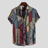 Camp Collar Shirt Short Sleeve Shirt Floral