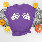 Halloween Costumes Printed Short-Sleeved T-shirt