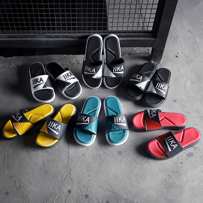 Men's Flip Flops Men Slides Comfort Slides Sandal Slippers Men's Summer Fashion Personality Outdoor