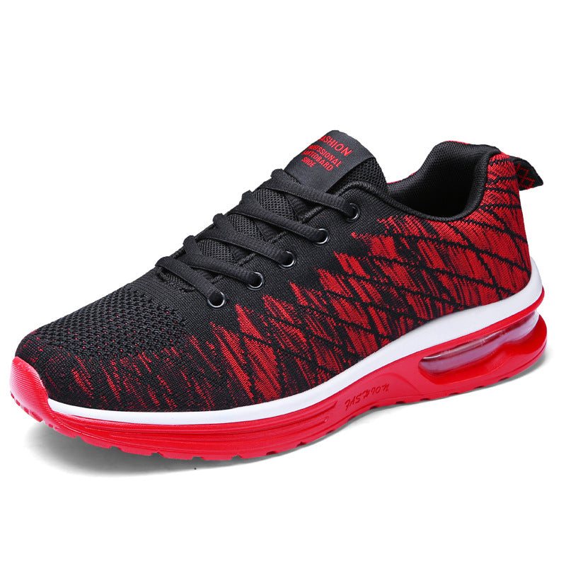 Men's Sneaks Spring Fly-Kit Mesh Low Top Sneakers plus Size Men's Shoes