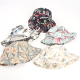 Bucket Hat Fishing Cap Cotton Print Fisherman Hat Printing Bucket Hat Summer Outdoor Leisure Sun Protection Hat