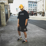 Askyurself T Shirt Summer Loose Men's Fog Short Sleeve T-shirt Summer