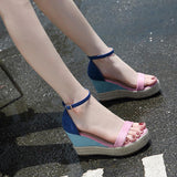 Platform Heels for Women Casual Summer Sexy Open Toe High Heels