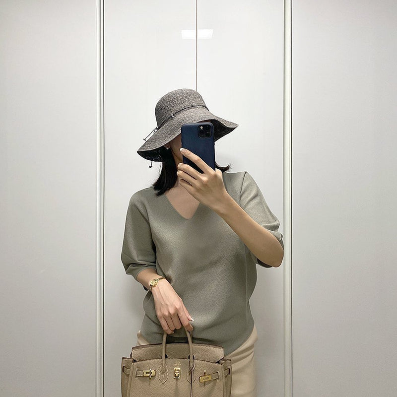 Straw Hat Summer Light Board Straw Hat Female Fisherman Hat