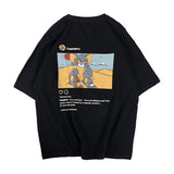 Tom And Jerry T Shirt Printed Loose Half Sleeve