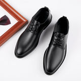 Men's Dress Shoes Classic Leather Oxfords Casual Cushioned Loafer Formal Leather Shoes Business Casual Men's Shoes Comfortable