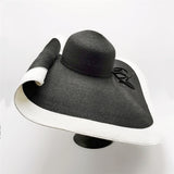 Big Hats Summer Wide Brim Women's Sun Hat Straw Hat Seaside Vacation Sun Protection