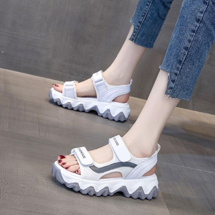 Women Platform Sandals Summer Fashion Sports Platform Beach Shoes