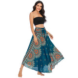 Gypsy Girl Outfits Skirt Beach Vacation Dress Two-Way Wear
