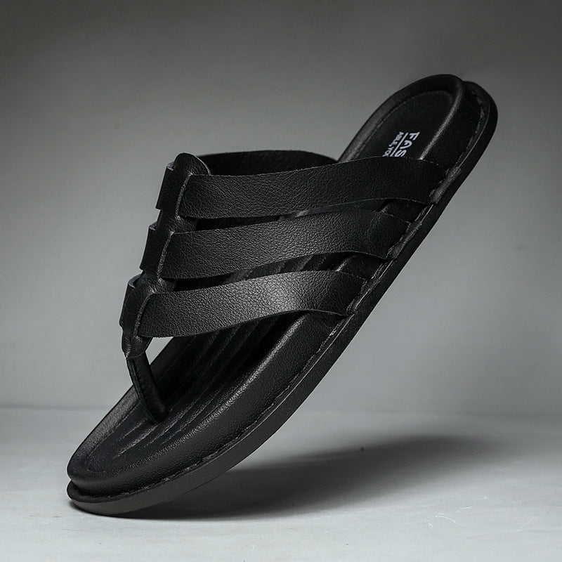 Men's Flip Flops Men Slides Comfort Slides Sandal Summer Beach Shoes Casual and Comfortable Men's Shoes