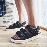 Men Sandals Indoor and Outdoor Beach Sandals Sport Flip Flops Comfort Casual Sandal Men's Summer Fashion Sports Shoes Men