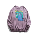 Crew Neck Sweatshirts for Men Men's Autumn Cartoon Sweater Coat Top