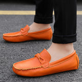 Men's Loafers RelaxedFit SlipOn Loafer Men Shoes Summer Casual Leather Shoes Comfortable Men's Shoes