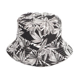 Bucket Hat Fishing Cap Cotton Print Fisherman Hat Fu Hat Female Summer Outdoor Leisure Sun Hat