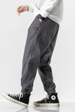 Cuffed Cargo Pants Men's Autumn Leisure Loose