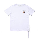Off White T Shirt Male And Female Couples Wear Loose Ow Short Sleeve Tshirt Off Mickey Arrow Couple Half Sleeve Owt