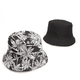 Bucket Hat Fishing Cap Cotton Print Fisherman Hat Fu Hat Female Summer Outdoor Leisure Sun Hat