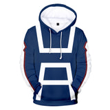 Anime Hoddies My Hero Academia Corner Clothing Printing plus Velvet Hoodie