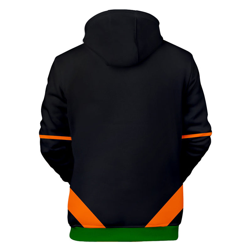 Anime Hoddies My Hero Academia Corner Clothing Printing plus Velvet Hoodie