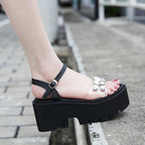 Platform Heels for Women Summer Fashion Open Toe Sandals