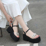 Platform Heels for Women Summer Fashion Open Toe Sandals