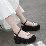 Platform Heels for Women Summer Fashion Open Toe Sandals