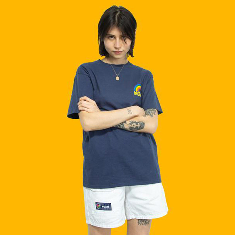 Noah T Shirt Noah Rainbow Shop Tee Rainbow Printing Short Sleeve Casual