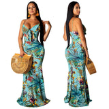 African Dashiki Dress Women's Dress Printed Dress Women's Summer