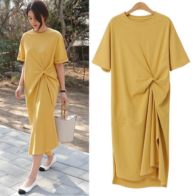 Emerald Green Dress Loose Casual French Niche