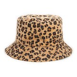 Bucket Hat Fishing Cap Cotton Print Fisherman Hat Versatile Fashion Warm Bucket Hat