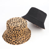 Bucket Hat Fishing Cap Cotton Print Fisherman Hat Versatile Fashion Warm Bucket Hat
