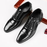 Men's Dress Shoes Classic Leather Oxfords Casual Cushioned Loafer Business Men's Shoes Leather Shoes Casual Shoes