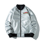Varsity Jacket Men'S Leather Jacket Embroidered Baseball Uniform Coat
