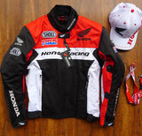 Honda HRC Motorcycle Jacket Autumn and Winter Cycling Clothing Men's Jacket Warm