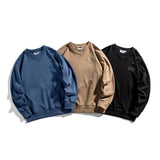 Crew Neck Sweatshirts for Men Men's Autumn Patchwork Sweater Men's Pullover round Neck Fashion Brand Coat Men's