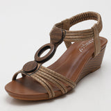 Women Platform Sandals Summer Casual Retro Roman Shoes