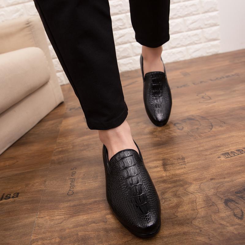 Men's Loafers Relaxedfit Slipon Loafer Men Shoes Casual Leather Shoes Men's Business Formal Wear Shoes Men's Shoes