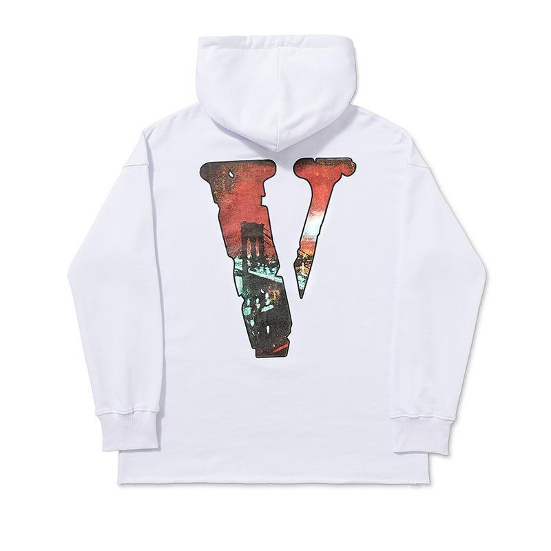 Vlone Hoodie Men'S Hooded Sweater Men And Women Couple Coat