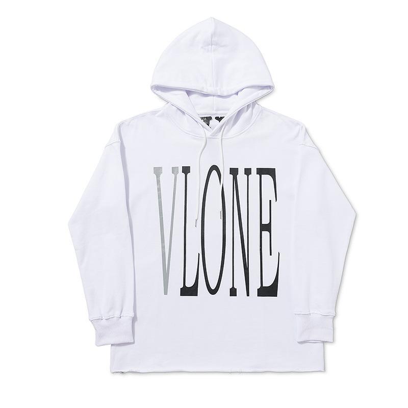Vlone Hoodie 3m Reflective Hiphop Street Loose Hooded Sweater Men