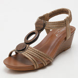 Women Platform Sandals Summer Casual Retro Roman Shoes