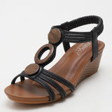 Women Platform Sandals Summer Casual Retro Roman Shoes