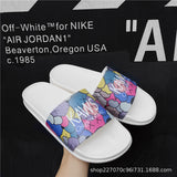 Men's Flip Flops Men Slides Comfort Slides Sandal Summer Fashion Trendy Indoor Non-Slip Home