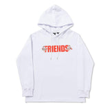 Vlone Hoodie Friends Angel V Sweater Loose Hoodie Men'S And Women'S Hem Hooded Sweater