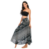 Gypsy Girl Outfits Skirt Beach Vacation Dress Two-Way Large Swing Skirt