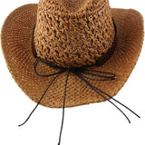 Beth Dutton Hat Spring and Summer Hollow Western Cowboy Hat Women's Straw Hat