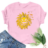 Halloween Costumes Printed Short-Sleeved T-shirt for Women