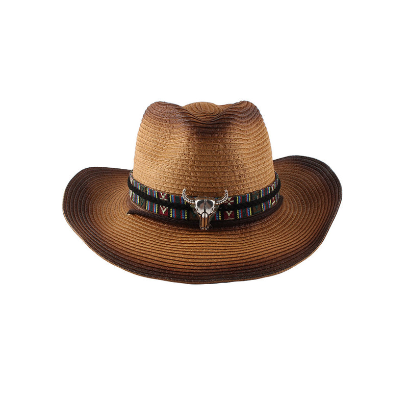 Beth Dutton Hat Cowboy Hat Women's Spring and Summer Sun-Proof Sun-Proof Straw Hat