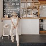 Straw Hat Hat Female Spring and Summer Straw Hat Beach Hat