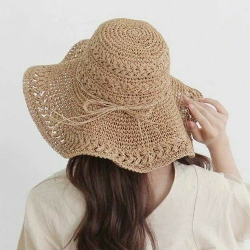 Straw Hat Spring And Summer Breathable Straw Hat Female Butterfly Sun Hat